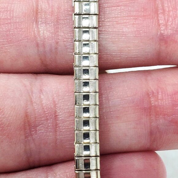 Speidel Hallmark 17 Jewel Yellow & White Gold Vintage Diamond Ladies Watch RUNS - Picture 10 of 16